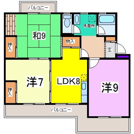 第２保陽ビルの物件間取画像